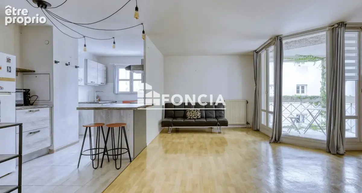 Cergy st christophe – f2 possible f3, 54 m² + grande terrasse + cave et parking sous sol - photo 4