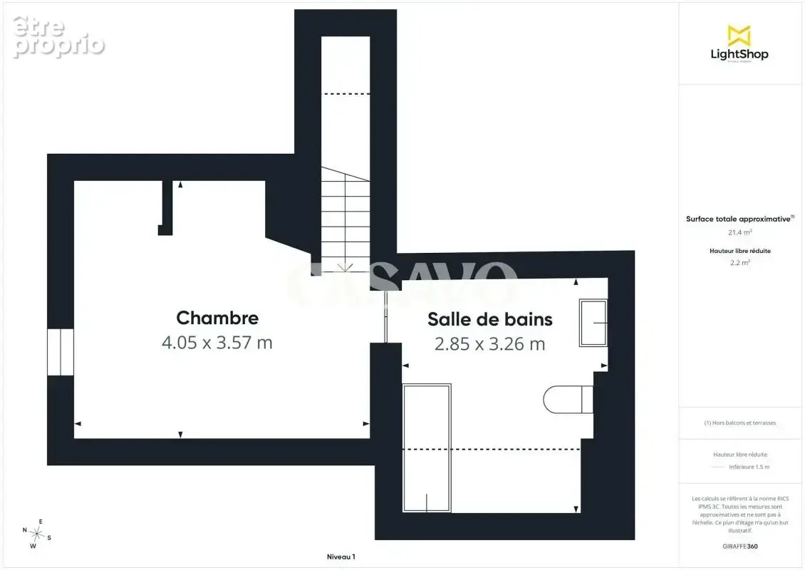 Vente Maison 3 pièces de 98m² - 06100 Nice - photo 17