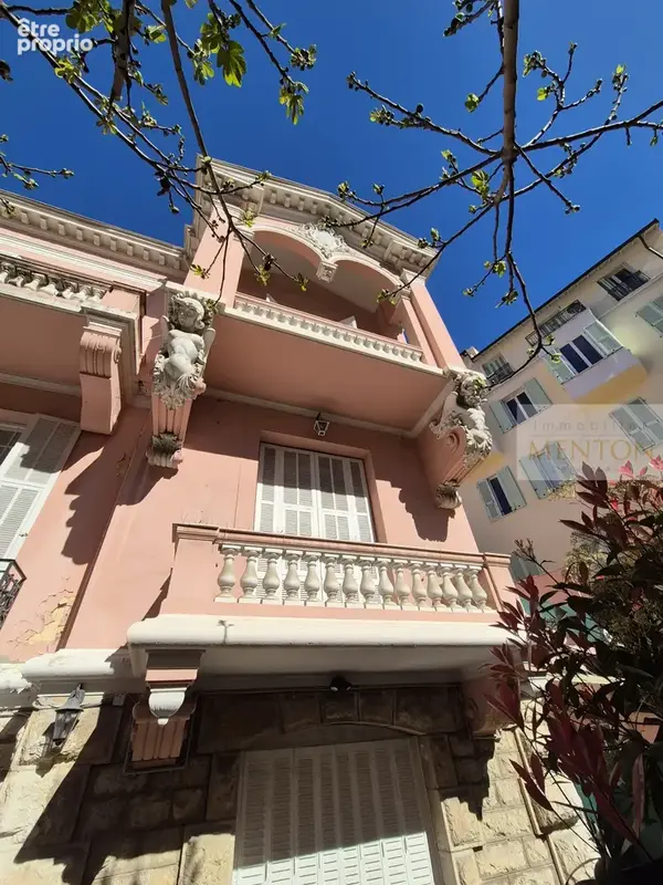 menton coeur centre ville , dans hotel particulier, appartement villa, 38 m2 terrasse - photo 5