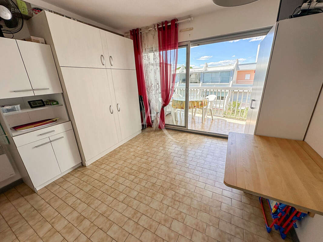 Studio cabine dans résidence avec piscine - photo 2