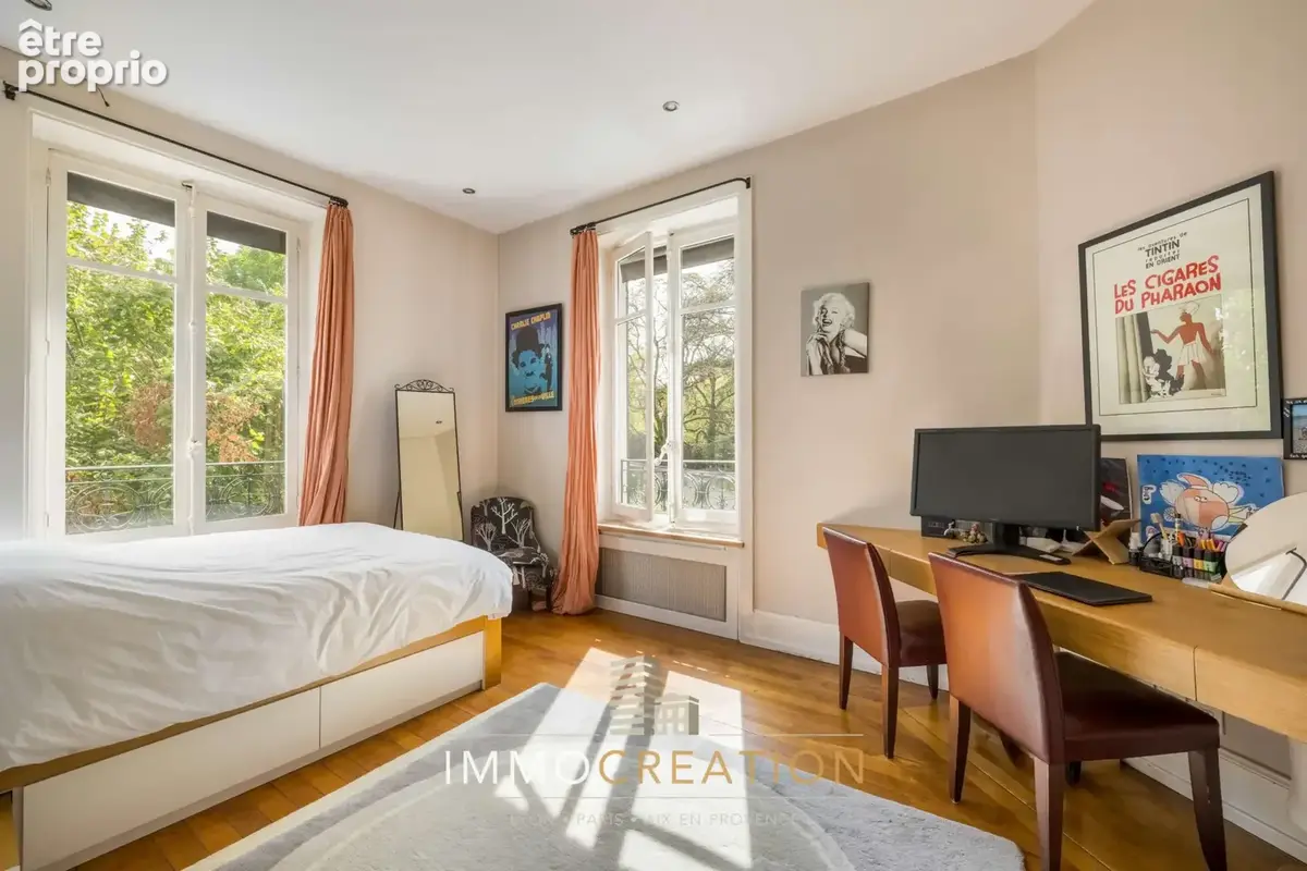 Propriété exceptionnelle de grand standing, climatisée, sur 1000 m2, piscine, à vendre à LYON 3 Montchat PArc - photo 16