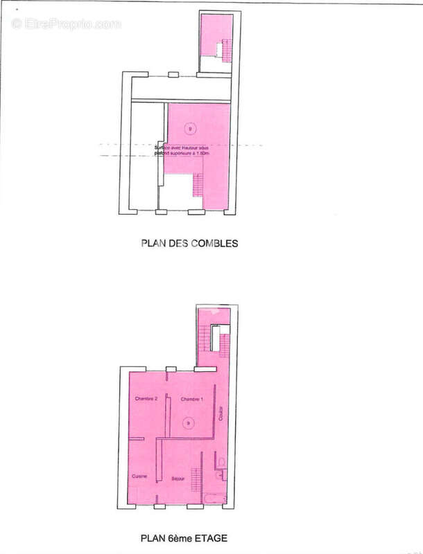 Appartement à PARIS-20E