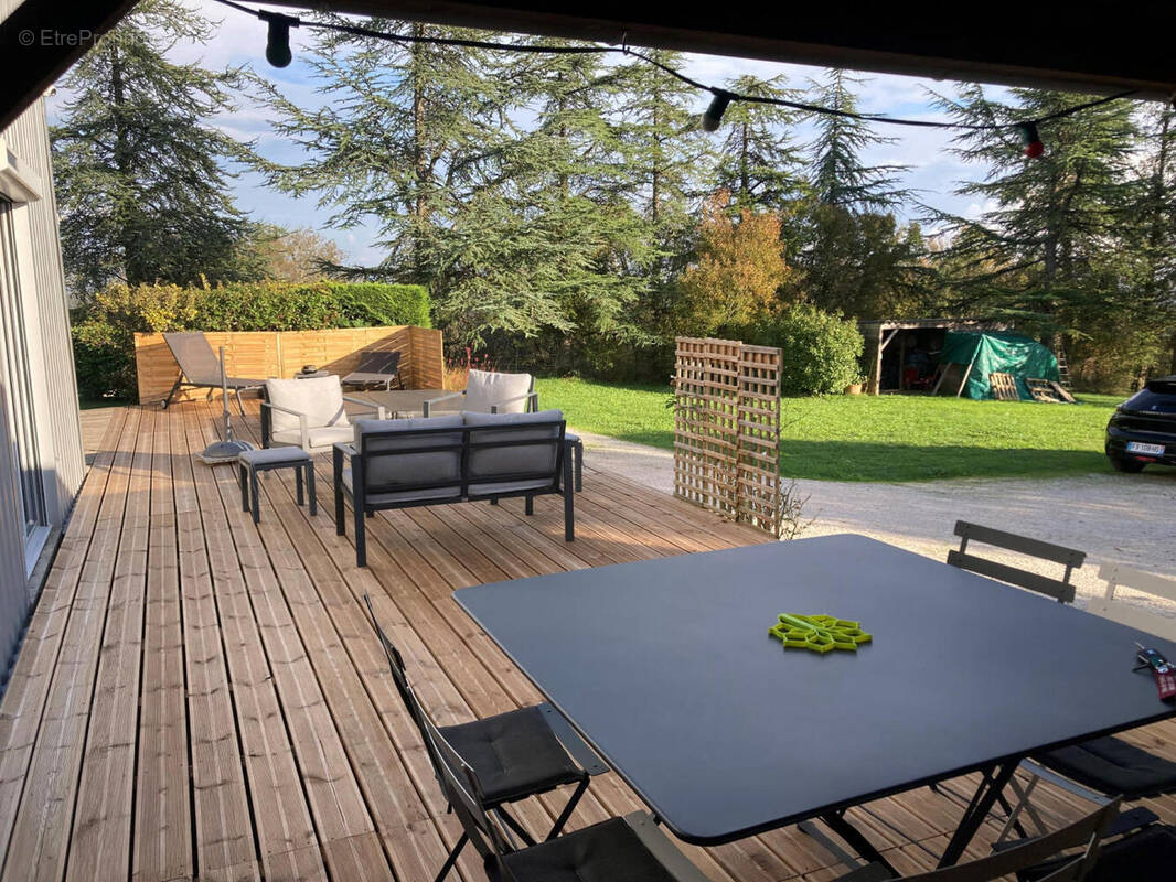 terrasse sud bis - Maison à ARCAMBAL