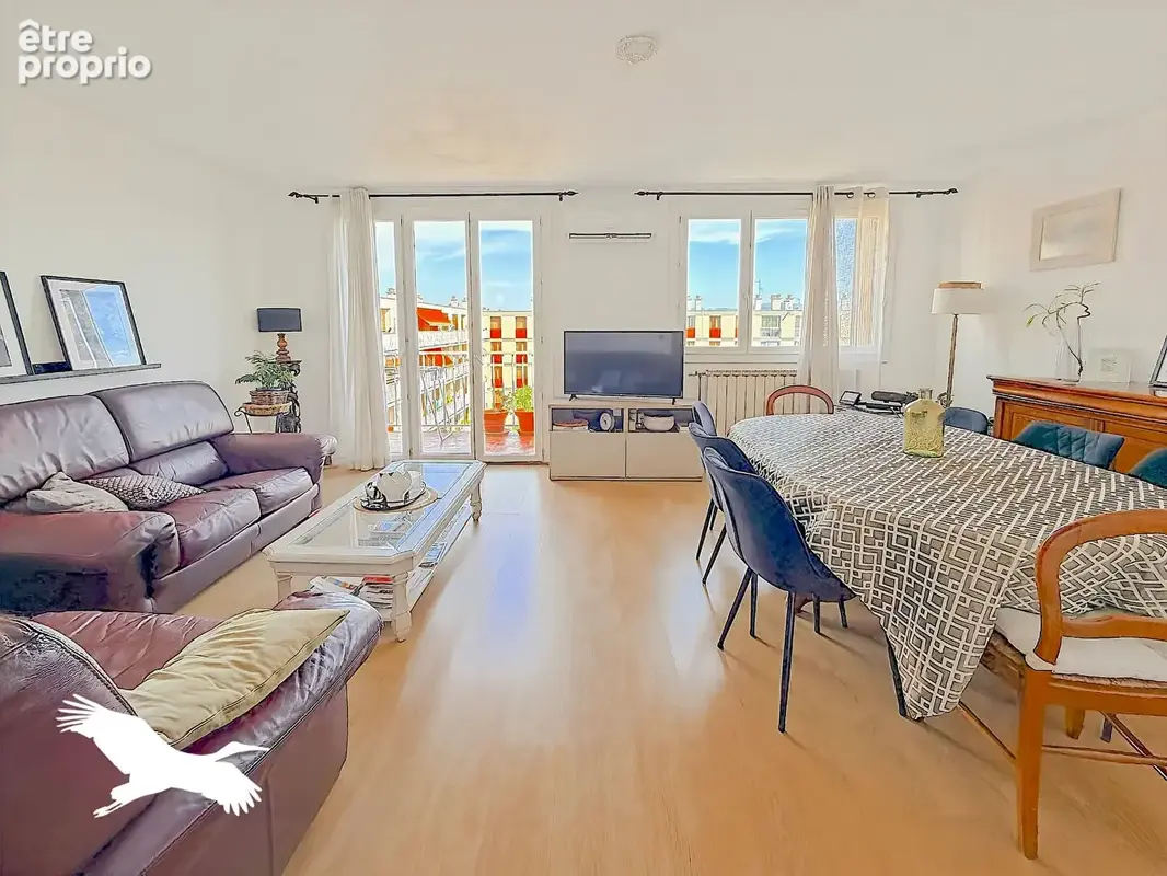A VENDRE - Marseille 13013, Château Gombert / St Mitre - Appartement 4 pièces de 81m² avec terrasse, parking privatif en SUS et  - photo 2