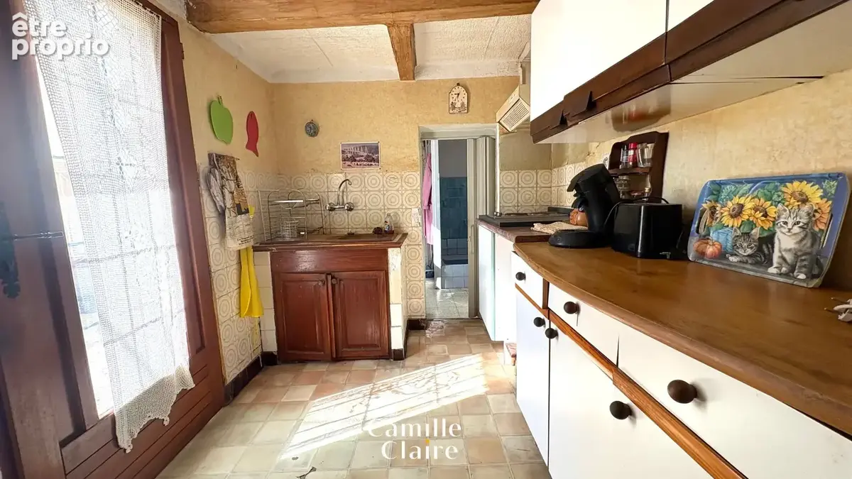 Vente T2 au rez-de-chaussée avec cave dans le centre de la Bouilladisse. - photo 3