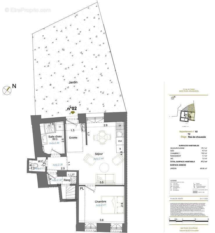 Appartement à RUEIL-MALMAISON
