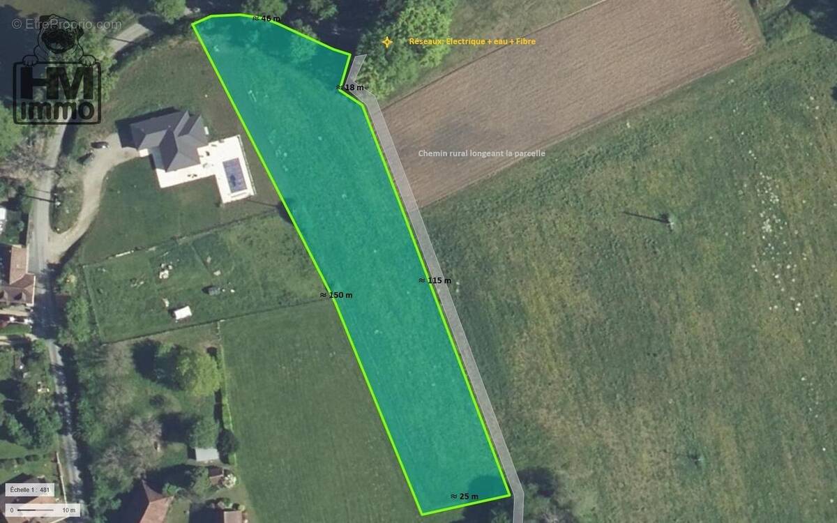 n°1 - Terrain à JUMILHAC-LE-GRAND