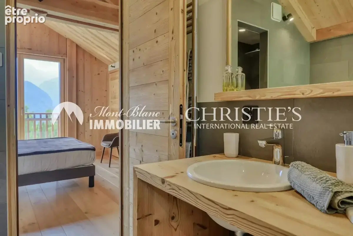 Chalet d’architecte avec vue exceptionnelle sur le Mont-Blanc - photo 9