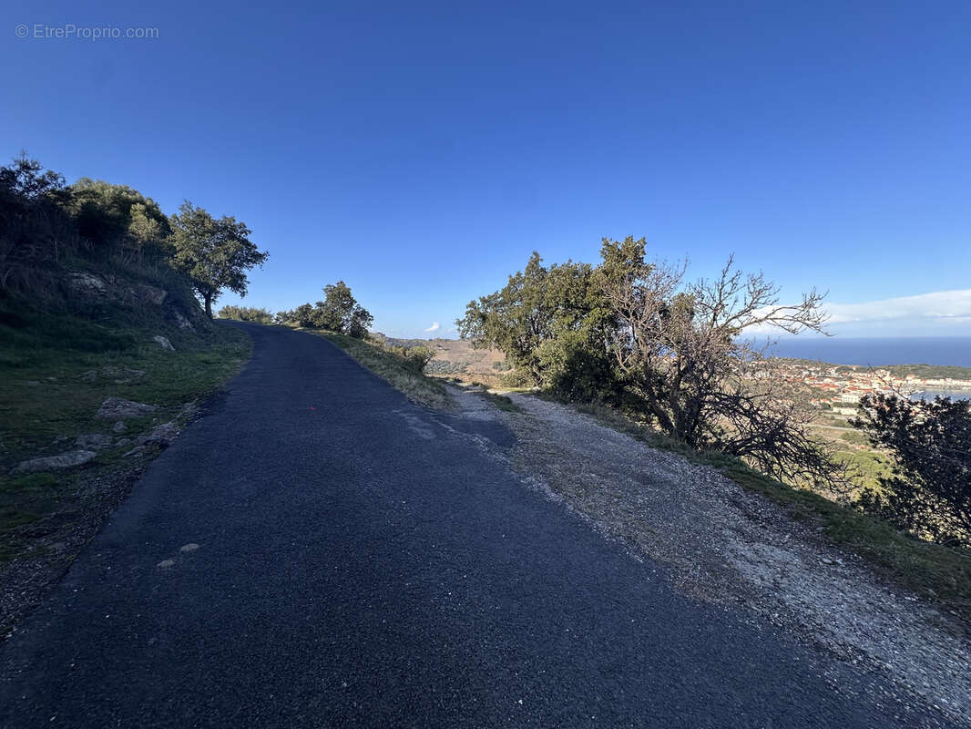 Terrain à PORT-VENDRES