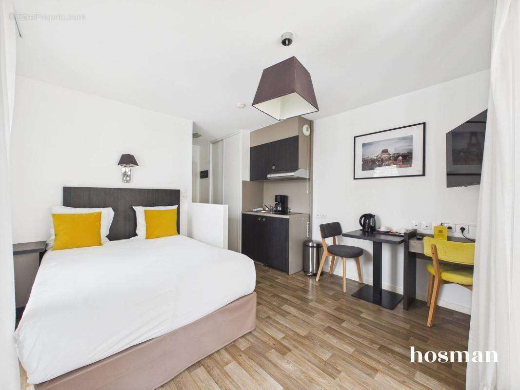 Investissement locatif - Studio 19 m² - Dernier étage traversant - Rue Jules Verne, Levallois-Perret - photo 8