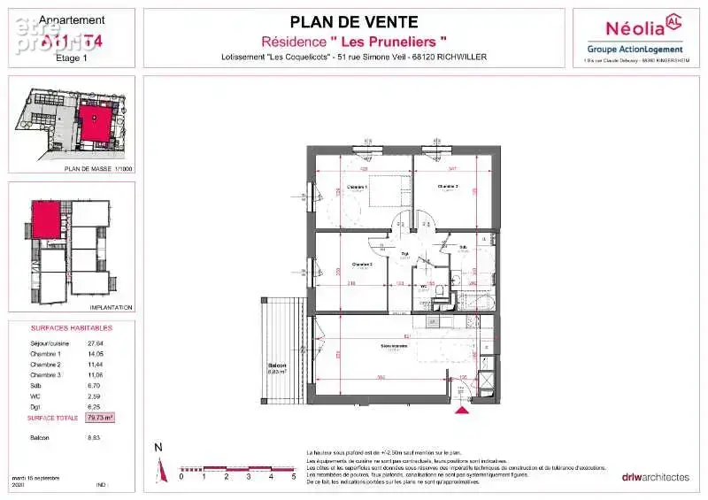 Appartement 4 pièces 80 m² à vendre à Richwiller (68120) - photo 7