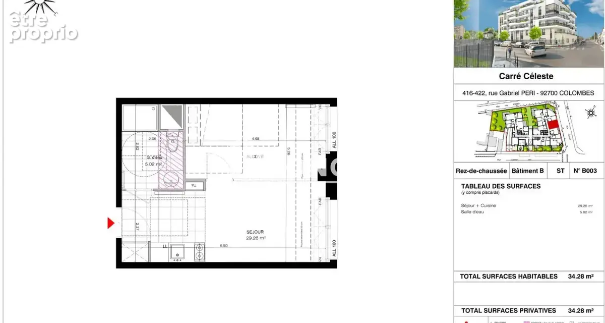 Appartement 2 pièces – 34 m² –  avec parking - photo 6