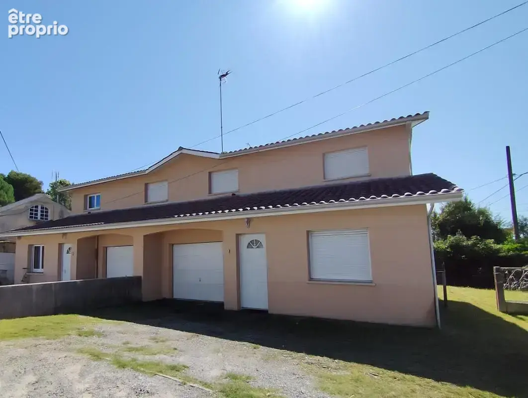 2 maisons sur LANTON Taussat 226m² garages jardins 470 000€ - photo 1