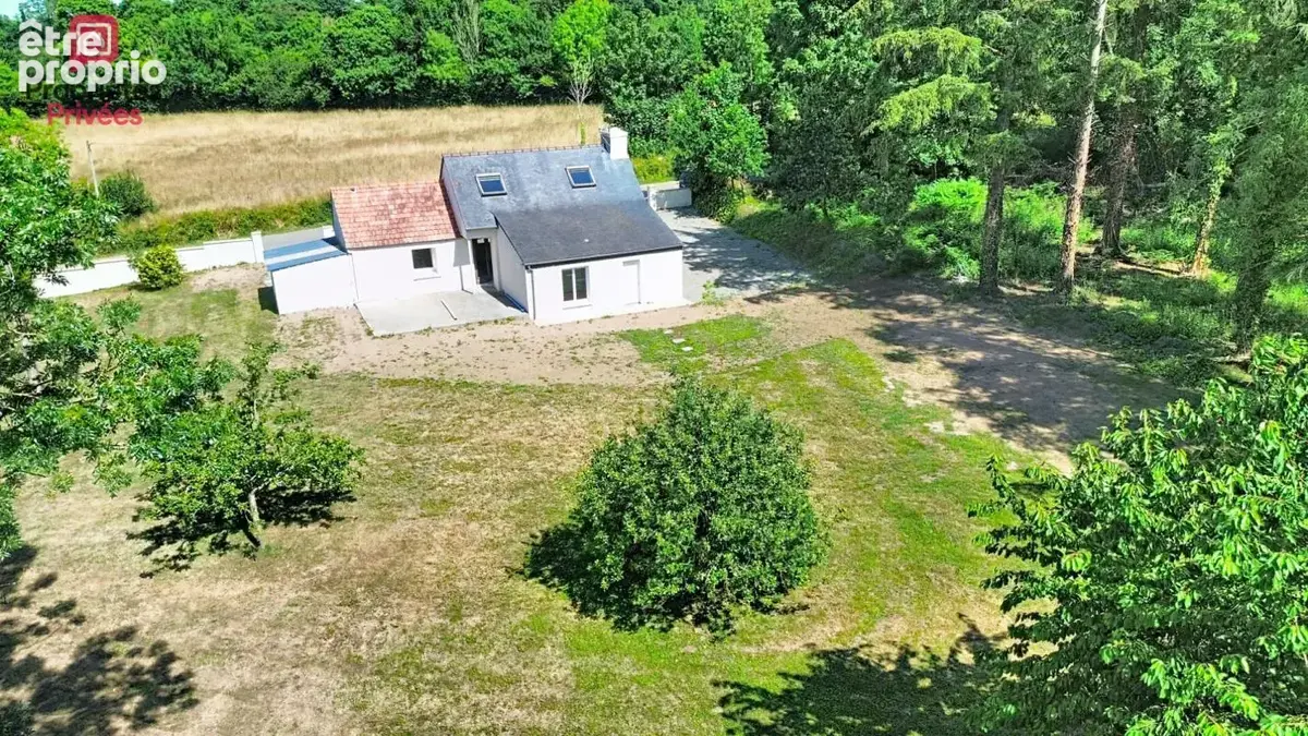 Maison et terrain de 1615m² , vue mer lointaine  Plestin Les Greves - photo 6