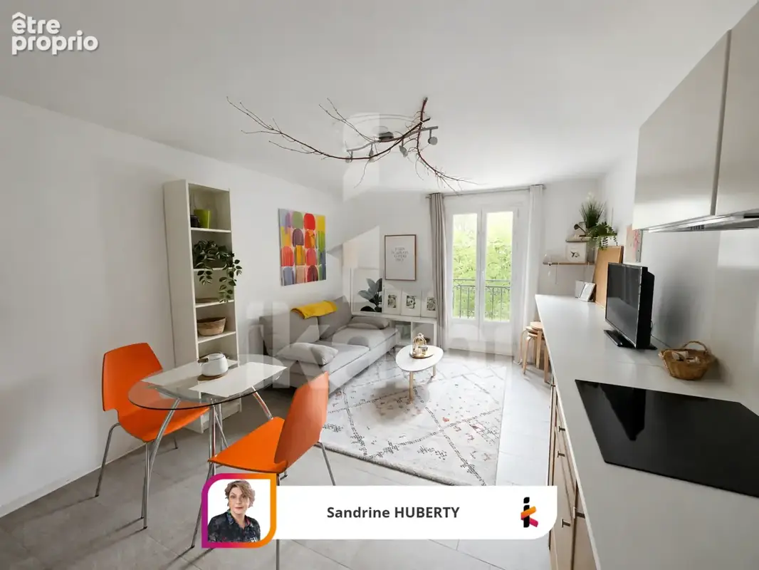 F2 rénové avec jardin et parking à Noisy Le Grand - photo 3