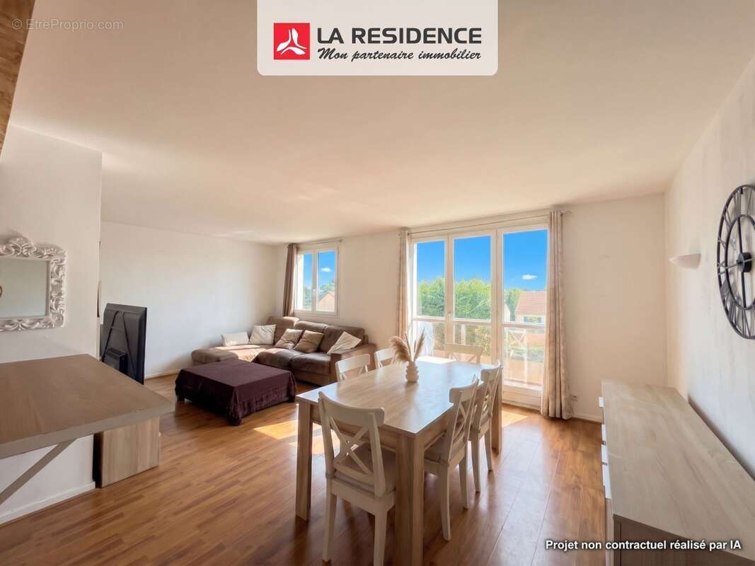 Appartement 66 m² à Herblay  - photo 2