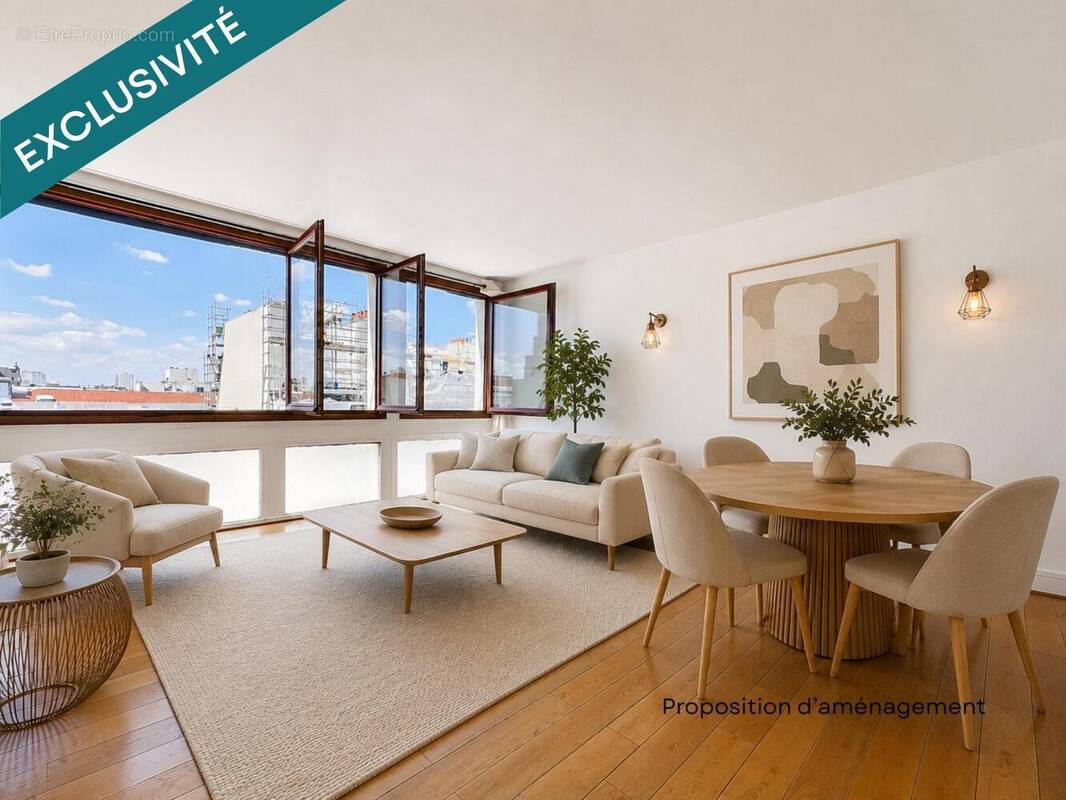 Photo 1 - Appartement à PARIS-19E