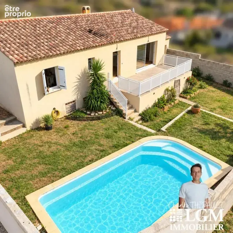 Montfrin – Villa de plain-pied avec piscine et vue dominante sans vis-à-vis - photo 2