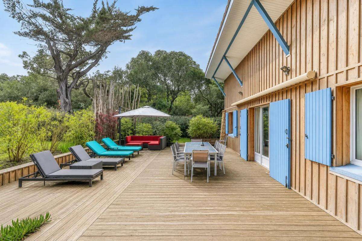 Villa exceptionnelle au Cap Ferret, proche océan - photo 3