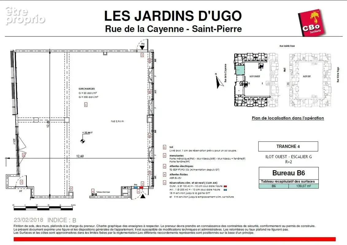 A vendre / Bureau neuf centre-ville de St Pierre - photo 6