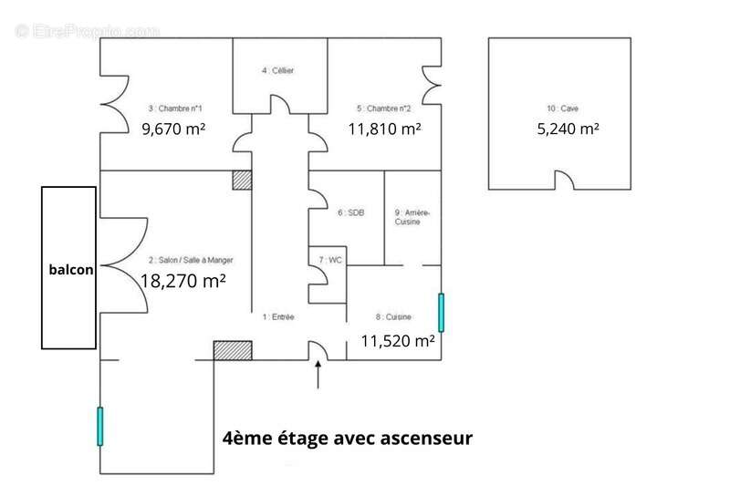 Appartement à AMIENS