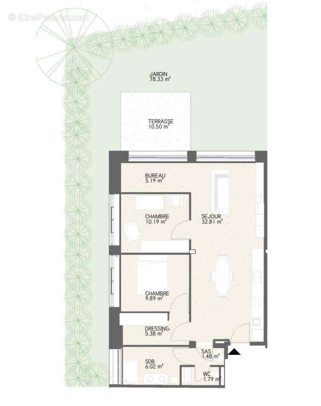 Appartement à THONON-LES-BAINS