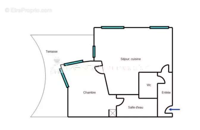 Appartement à BEAUSOLEIL