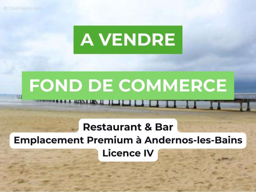 Commerce à ANDERNOS-LES-BAINS
