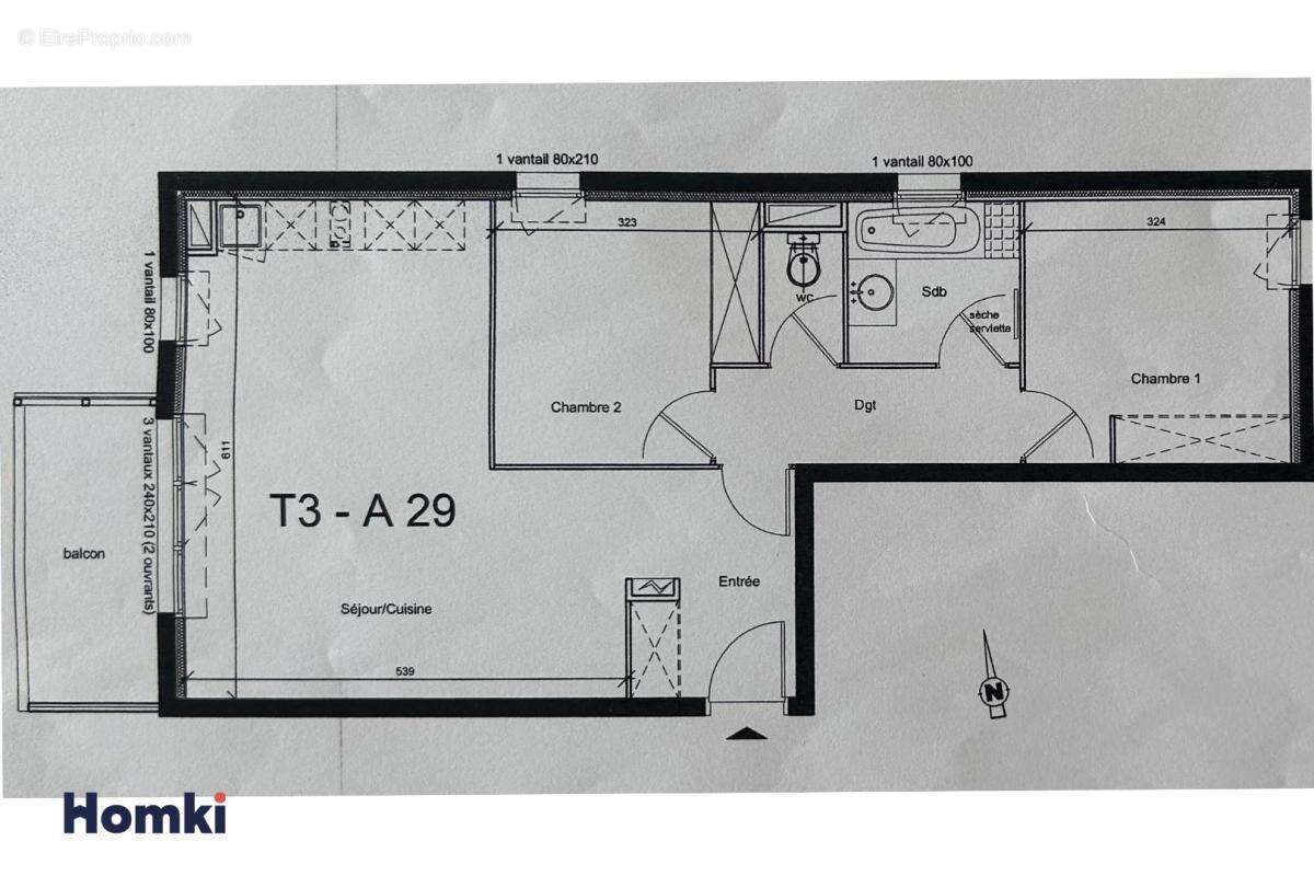 Appartement à BEGLES