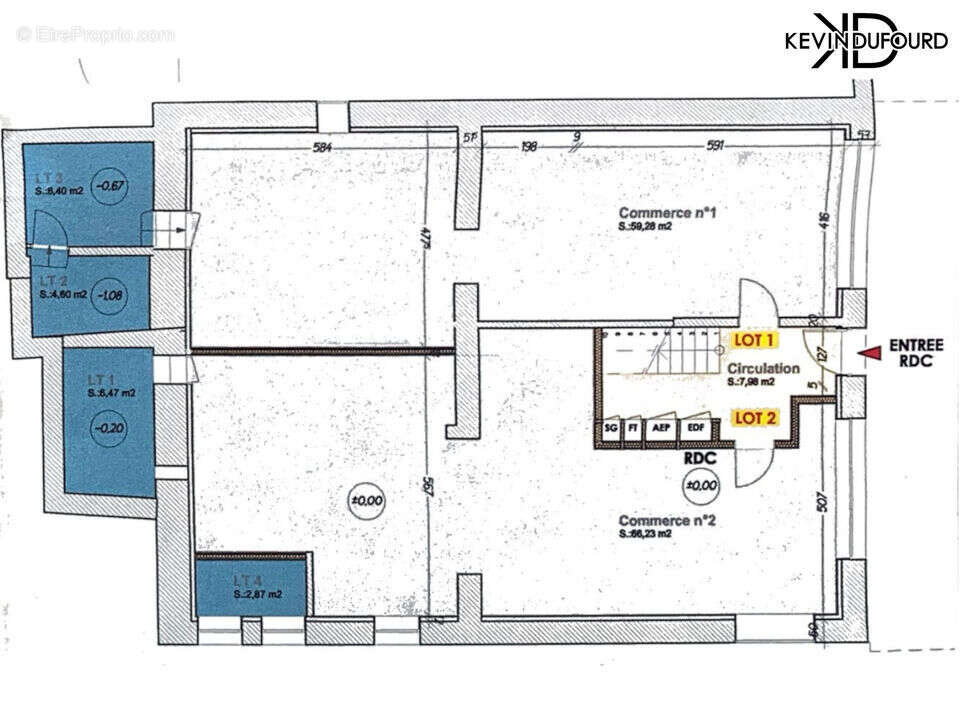 Commerce à VALS-LES-BAINS