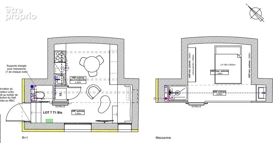Appartement 21 m² à Lyon-4e  - photo 5
