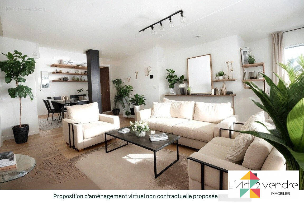 Projection d&#039;aménagement  - Appartement à CROSNE