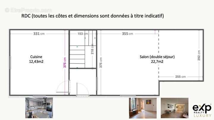 3-RDC - Maison à RUEIL-MALMAISON