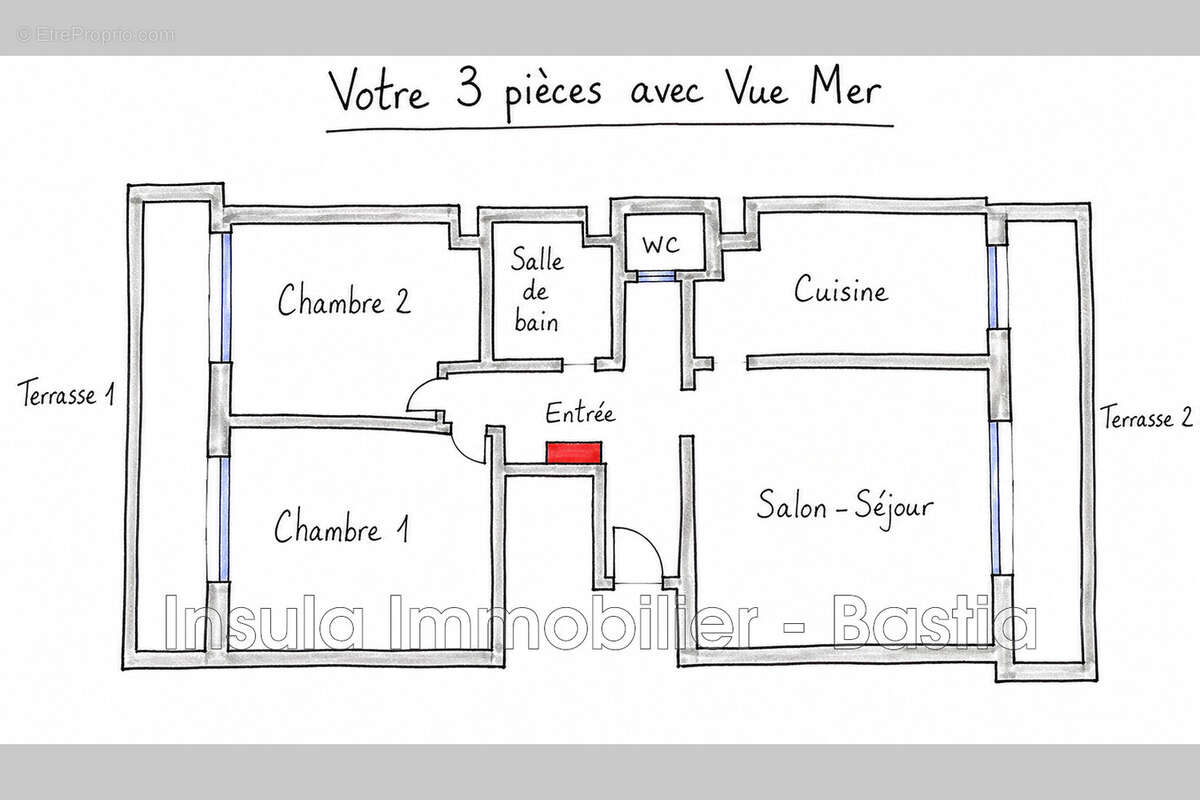 Appartement à BASTIA
