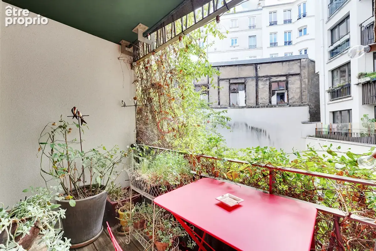 Jules joffrin / 3 pieces / balcons - photo 12
