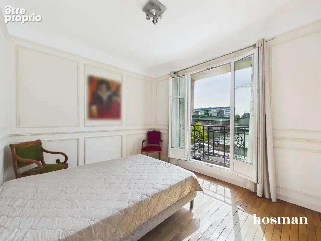 Appartement 3 pièces 2 chambres de 59 m² - Quai Louis Blériot, balcon, lumineux, sud-est - photo 12