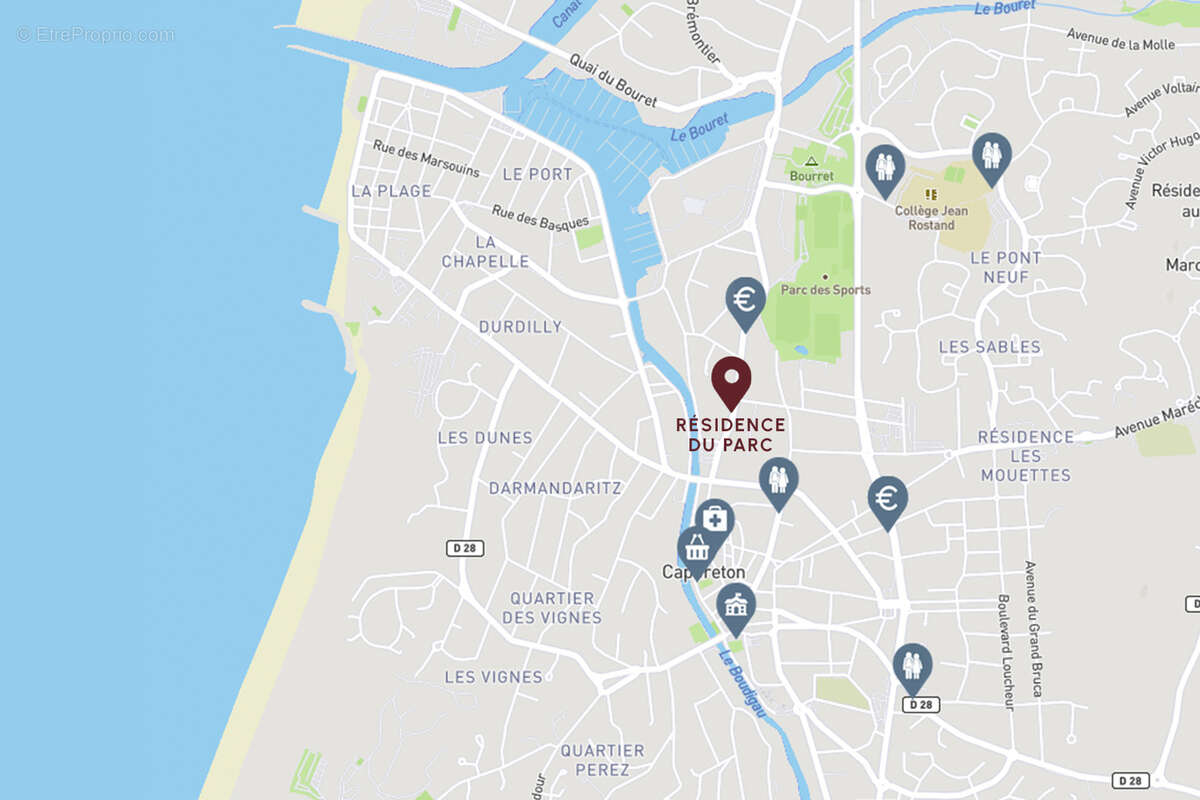 Appartement à CAPBRETON