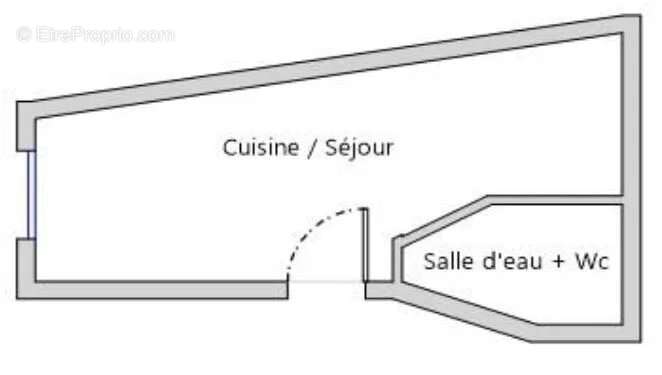 Appartement à PARIS-19E