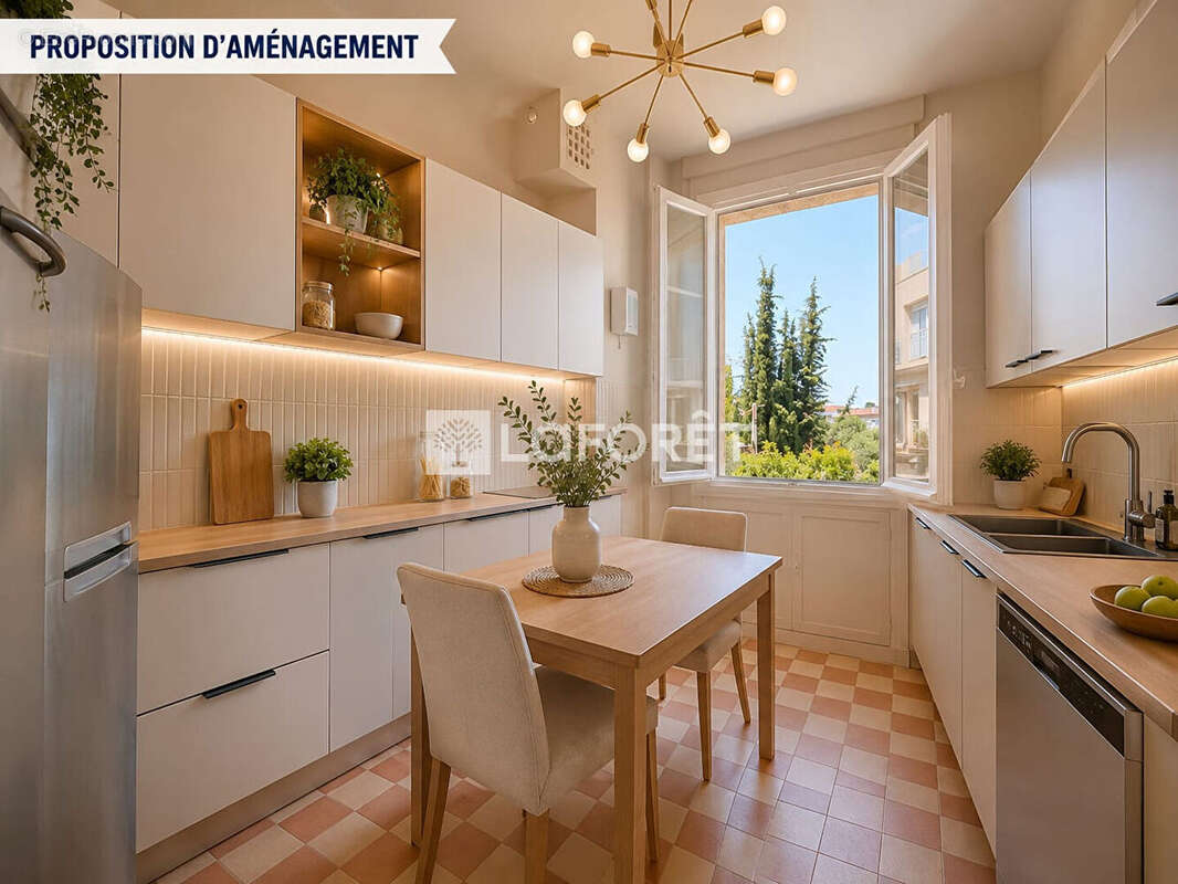 Appartement Nice 3 pièces 72,32 m2 - photo 7