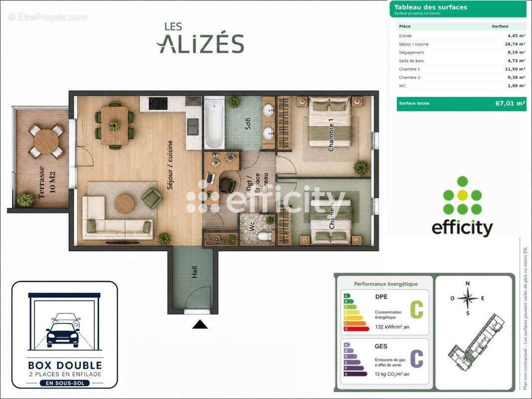 Appartement à MARSEILLE-8E