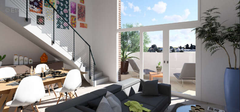 Perpignan centre : maison 4 pieces - 3 faces - parking - photo 2