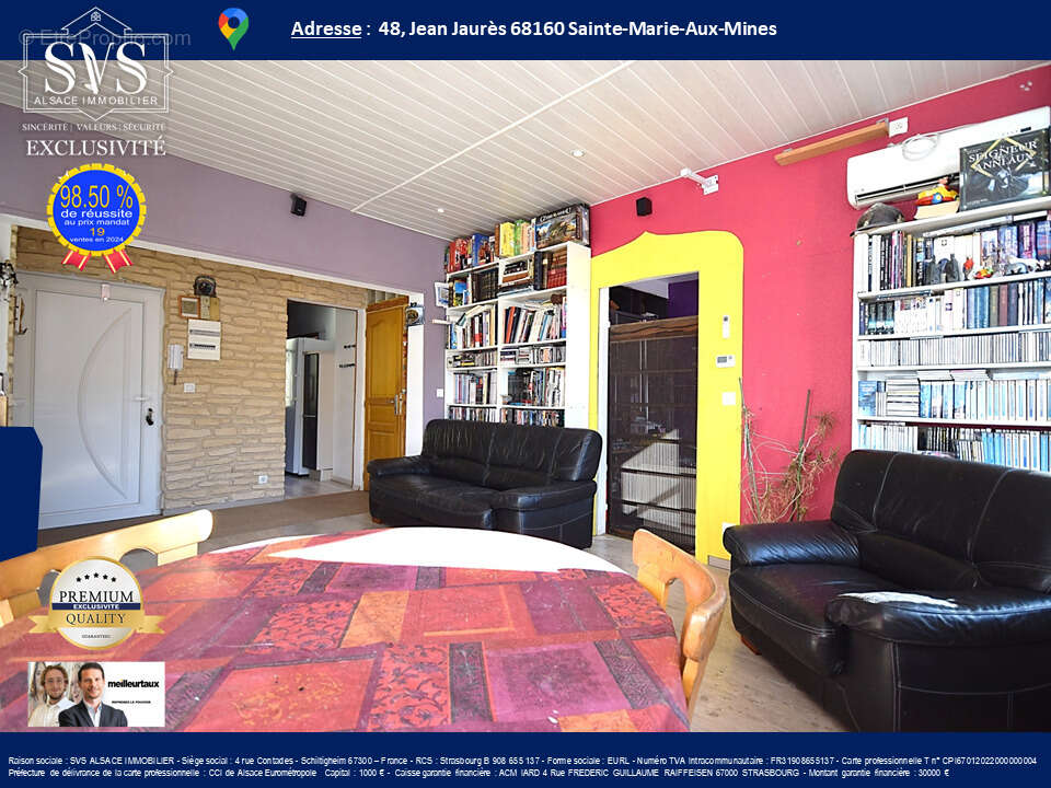 Appartement à SAINTE-MARIE-AUX-MINES