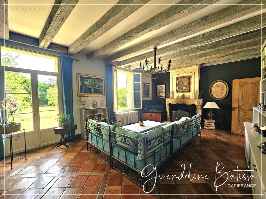 Propriété de charme en pierre avec gîte, piscine et parc arboré - LAMONZIE SAINT MARTIN (24) - photo 7