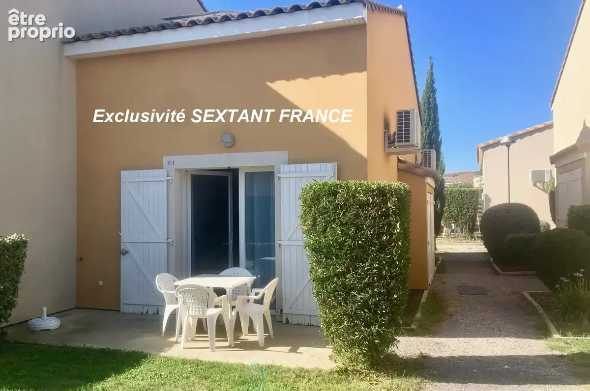 Exclusivite - villa t2 34 m².  meublée (lmnp). jardin. parking. - photo 2