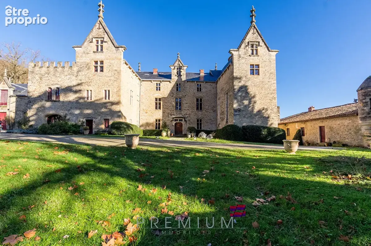 Majestueux Château du XIV siècle. Un Domaine d'Exception aux Portes du Sud - photo 3