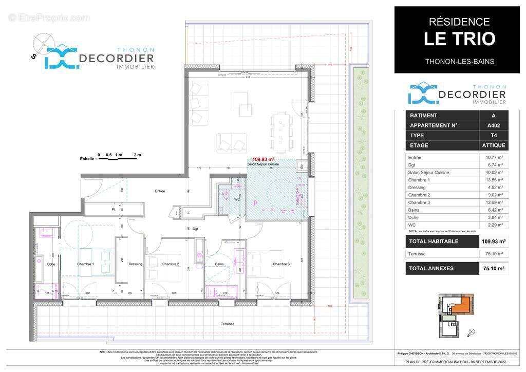 À vendre appartement t4 neuf - thonon - photo 2