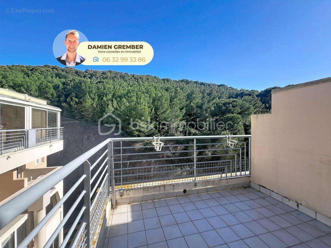  T3 avec terrasse au dernier étage dans résidence avec piscine ‍ - photo 2