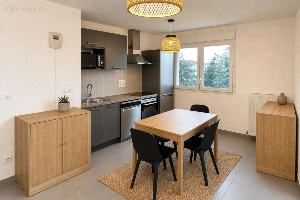 Élégant T3 avec balcon, box - Résidence récente de 2016 - Tassin - photo 5