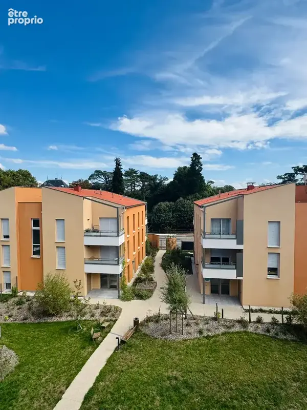 T3 récent 65,79 m² + balcon + garage - Irigny - photo 18