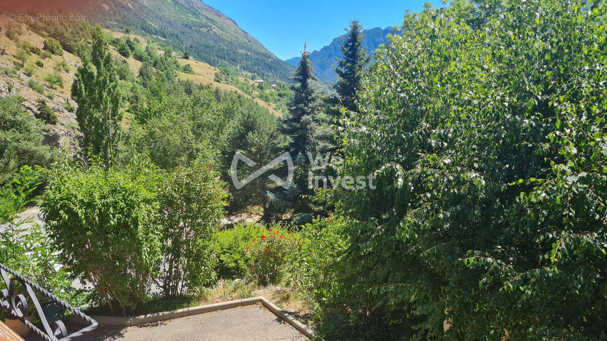 Vue Sud-Ouest de la terrasse